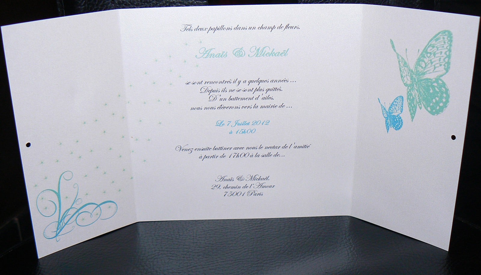 citation faire part mariage