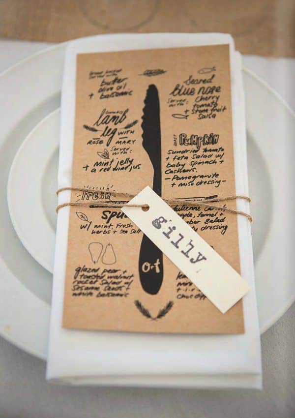 menu-mariage-kraft-fait-main