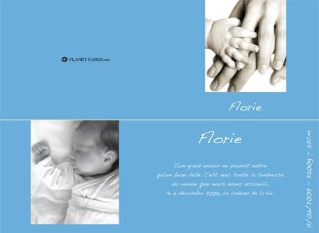 faire-part naissance fille et garcon