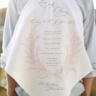 Un menu de mariage original