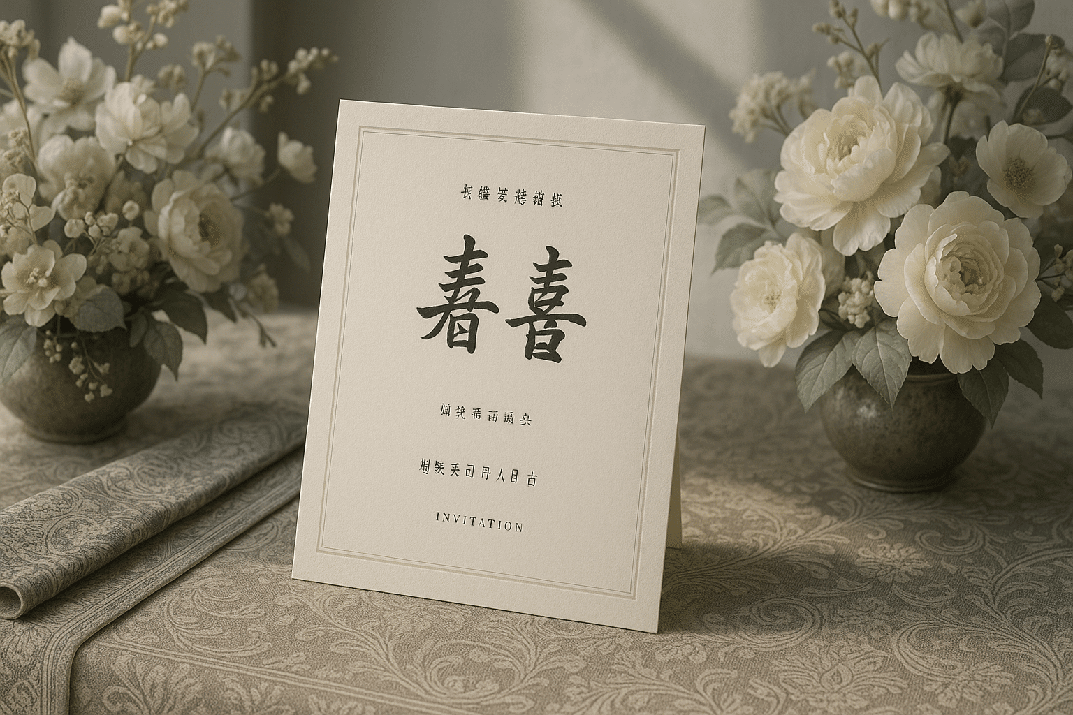 Faire-part mariage « oriental » : motifs, couleurs, calligraphie et formules à connaître